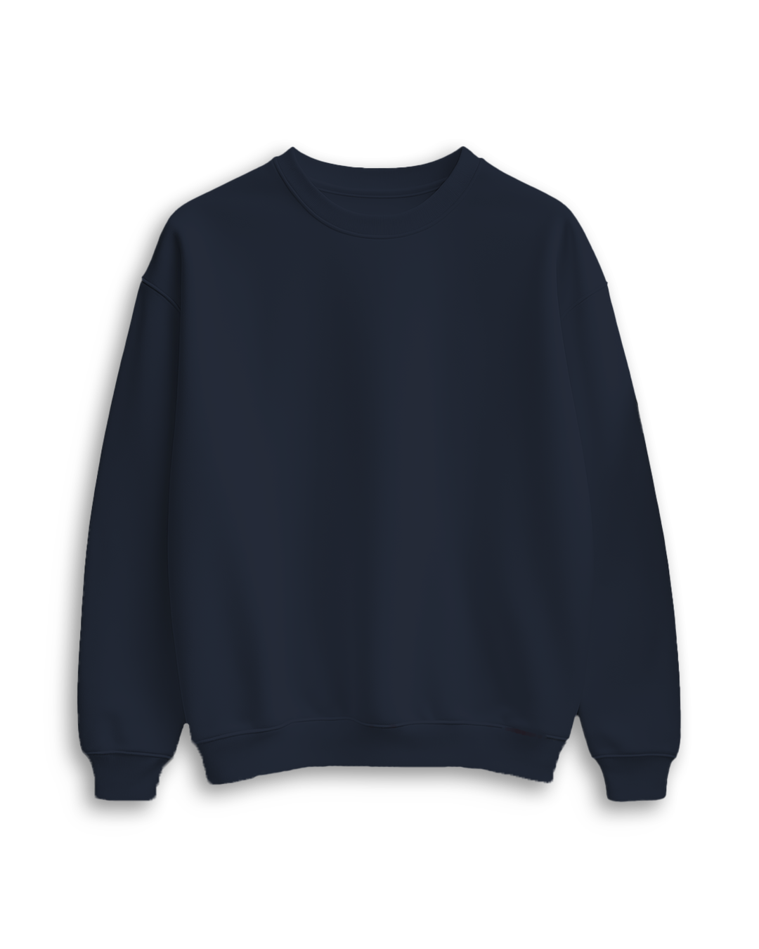 Navy Blue Oversized Sweatshirt