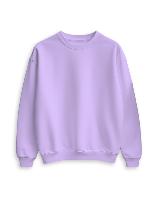 Lavender Oversized Sweatshirt